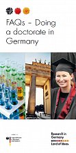 FAQs Doing a doctorate in Germany