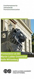 Erstinformation für Promotionsinteressierte