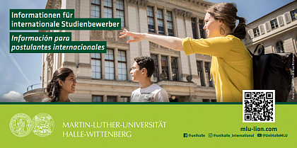 Informationen für internationale Studienbewerber
