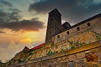 Quedlinburg befindet sich auf der Strae der Romanik